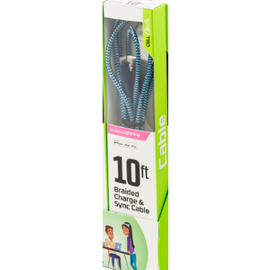 Cell Candy Charge & Sync Cable for Micro USB devices, Pack of 3