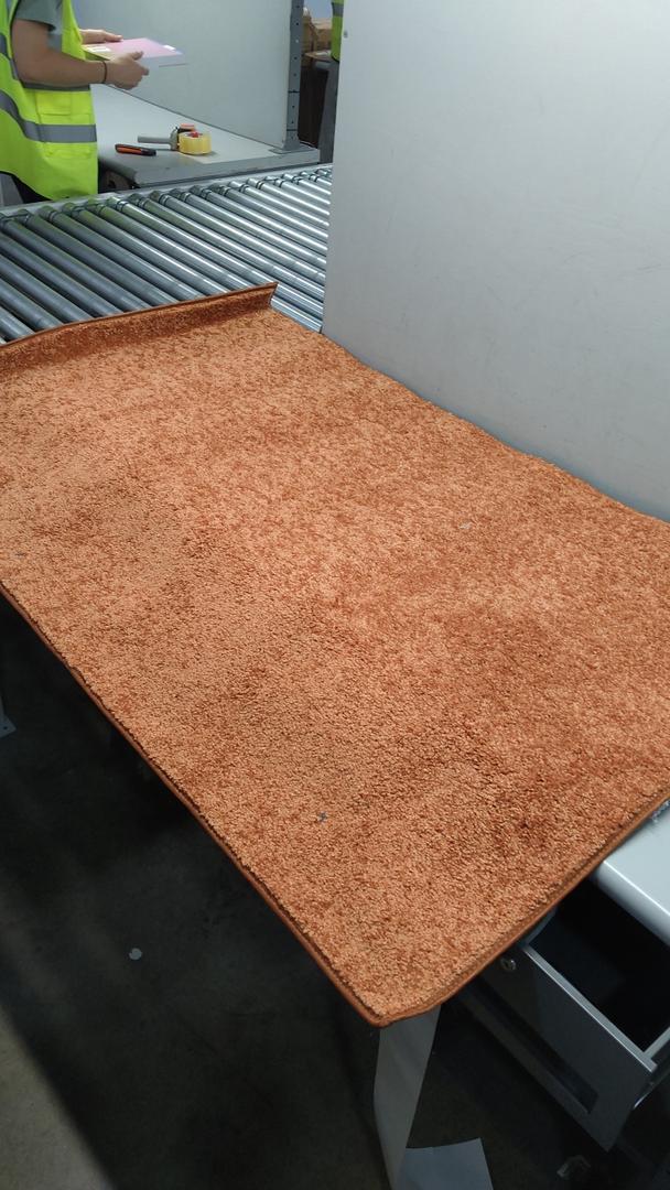 JONATHAN Y SEU100M-3OV Haze Solid Low-Pile Area Rug, Coastal, Bohemian, Minimalist, Classic, Farmhouse, Casual, Glam for Living Room, Dining Room, Bedroom, Kitchen, Orange, 3 X 5