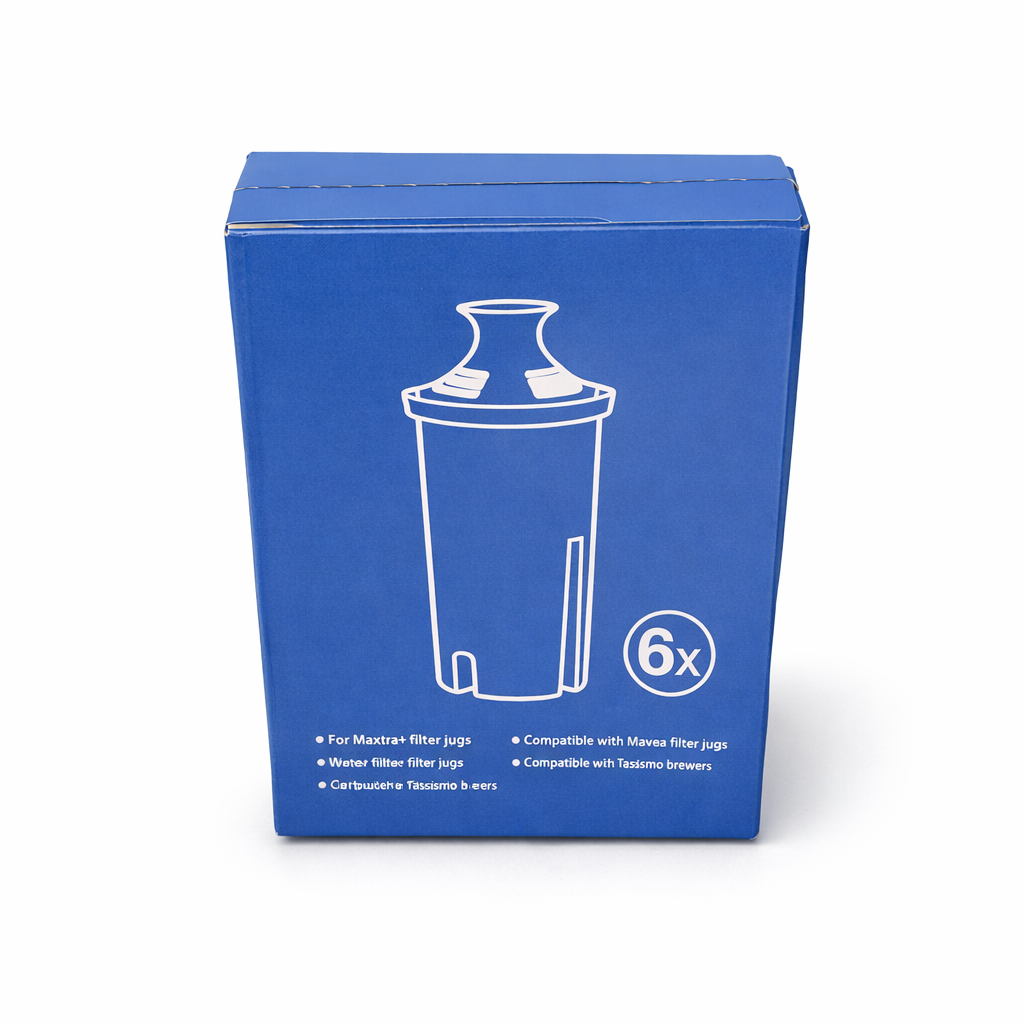 Mutital 6 Pack Brita Filter Replacement Water Filters for Brita Filter Pitchers, BPAFree, US Standard, Fits Water Pitchers and Dispensers, Reduces Copper, Cadmium and Mercury Impurities, 50 Gallons