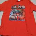 Level 10 Unlocked Awesome Since 2015 10th Birthday Gaming T-Shirt Size M