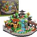 Zoo Micro Mini Bricks Desert Building Blocks,Creative Ideals Zoological Park Architecture Toy Present Model for Adults and Kids Age of 14+ 5000 PCS