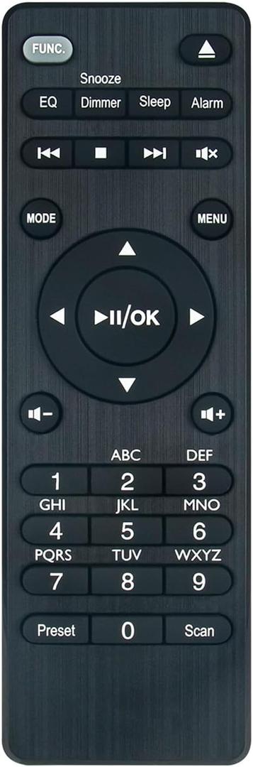 ALLIMITY HY126 Replaced Remote Control Fit for ORBY TV Satellite KSTB2047