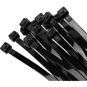 12 inch Black Zip Ties Heavy Duty 80 PCS, 250 LBS Ultra Exclusive Strong Plastic Wire Ties, Large Cable Ties Extra Long Tie Wraps, Indoor and Outdoor UV Resistant