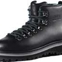 Golden Retriever Mens 6'' Full-Grain Leather Outdoor Hiking Boots CoolMax Lining, Slip-Resistant, Durable All-Terrain Work Style (Size 12, Brown)