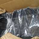 Flame King Dual 20LB LP Propane Tank Light Plastic Heavy Duty Cover for RV, Travel Trailer, Camper - Black