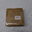 5x5 Picture Frames Brown Woodgrain,Made of Real Glass for 5x5 Rustic Natural Wood Frames Set of 3,Poster/Art Frames,Wall Tabletop Display Gallery Family Memorial Pic Frame Gift