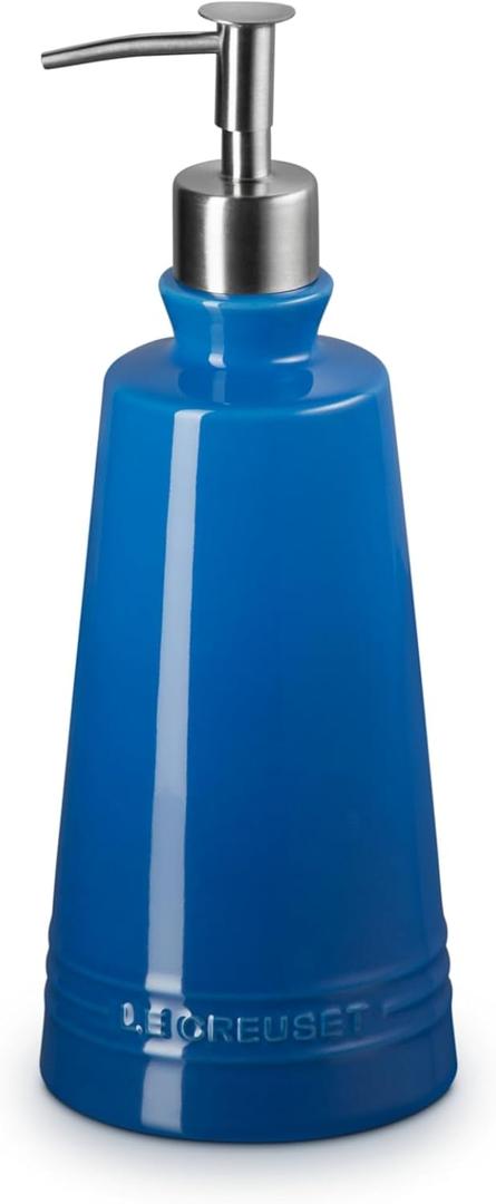 Le Creuset Stoneware Signature Soap Dispenser, 20 oz., Marseille