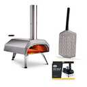 Ooni Karu 12 Multi-Fuel Pizza Oven - Pro Bundle - Includes 12" Perforated Peel and Cover
