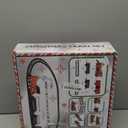 Kids Train Set, Christmas Train Set for Under The Trees, Electric Train Toys for Boys Girls with Steam Locomotive, Passenger Cars, Cargo Cars, Sounds & Lights, for 3 4 5 6 7 8+ Years O