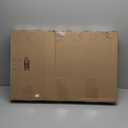 Back Seat Extender for Dogs, Waterproof Dog Car Seat Cover for Back Seat with Hard Bottom, 2026 Upgraded Material, Anti Scratch, Safer, Easy to Use and Clean, Holds 400lbs (Large, Black+Orange)