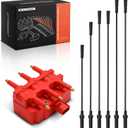 A-Premium 1 Ignition Coil with 6 Wires Compatible with Dodge Grand Caravan 2001-2010, Caravan 2001-2007 & Chrysler Town & Country 2001-2010, Pacifica 2005-2008, Voyager & Volkswagen Routan, 3.3L 3.8L