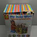 B. toys  Wooden Activity Cube  Activity Center  Educational Toy  Wooden Toys For Toddlers, Kids  1 Year +  Zany Zoo