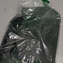 XunYee 100 Pcs Reusable Palm Leaf Placemat 14 Inch Silk Tropical Monstera Leaves Mat for Hawaiian Luau Wedding Safari Jungle Birthday Baby Shower Party Table Decor (Silk) (Green)