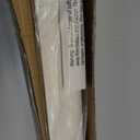 No Drill Cordless TDBU Roman Shades, Off White, 32x64