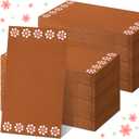Janlaugh 100 Pcs Platos De Barro Mexicanos Napkins Mexican Fiesta Terracotta Flower Paper Hand Napkins Barro Disposable Guest Towels Bulk for Cielito Lindo Party Birthday Wedding Supplies(Pink)