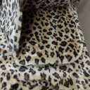 Globlazer Big Cat Tower for Indoor Cats, 80inch Cat Tower for Multiple Adult Cats XXL Cat Tree with Scratching Post, Hammock, 3 Perches, 2 Condos, 2 Hanging Basket, F80, Leopard Print