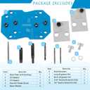 68500 Manifold Drill Template for Ford 2V & 3V Designed to Remove Broken Exhaust Manifold Studs