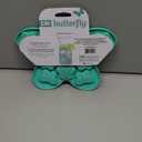 JOIE ~ Butterfly Shaped Silicone Ice Cube Tray- BPA Free~12 Cavities, Green 