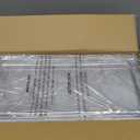 ClearSpace Modern Plastic Storage Bins with Lids  Perfect Kitchen Organization or Pantry Fridge Organizer, 4 Pack, 12.5" x 6" x 7", 9L Capacity Each, BPA Free, Stackable