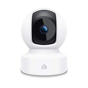 Kasa Indoor Pan/Tilt Smart Security Camera, 1080p HD Dog-Camera,2.4GHz with Night Vision,Motion Detection for Baby and Pet Monitor, Cloud & SD Card Storage, Works with Alexa& Google Home (EC70), White