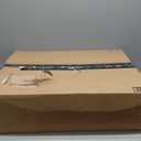 Patio Dining Chair, HDPE Outdoor Chairs with 385 lbs Weight Capacity, All Weather Fire Pit Chair for Porch, Pool, Deck, Backyard, Garden - Black (1 Set)