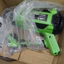 Leaf Blower Cordless, 650CFM Electric Leaf Blower with 2 x 5.0Ah Batteries and Charger, 6-Speed Modes, Brushless Motor, Powerful Blowers for Lawn Care, Yard, Patio, Dust, Blowing Leaves