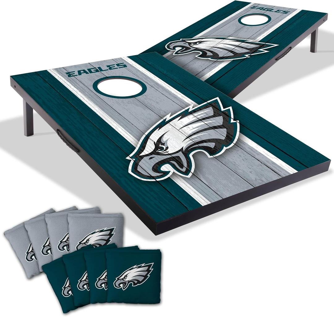 YouTheFan NFL 2' x 3' Portable Cornhole Game with Logo Bags