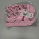 Josmo Kids Jelly Sandals Open Toe Strap Summer Pool Beach Shoes for Boys and Girls (Size 5-10 Toddler) (Pink)