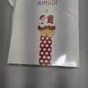 AIMUDI Red Christmas Bows for Wreaths 6" Xmas Snowflake Bows Burlap Bow for Christmas Trees Twist Tie Bows for Gift Wrapping Crafts Fireplaces Presents Winter New Year Decor, 12 PCs