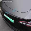Glossy Black P-Style Rear Spoiler Wing for Tesla Model 3 (2016-2022) | Performance Trunk Lid Tail Wing | Model 3 Exterior Accessories