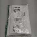 NICETOWN White Sheer Curtains 84 inches Long  Home Decoration Grommet Airy & Lightweight Elegant Window Treatments with Light Filtering for Bedroom/Living Room (2 Panels, W54 x L84)