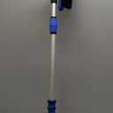 Mallory 583-EP Snow Brush with Pivot Head and Aluminum 34 to 52 in Extension Pole, Assorted Color