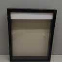 Califortree 11x14 Shadow Box Frame with Linen Back  Sturdy Memory Display Case of Flower, Pictures, Medals and More, Black
