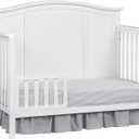 Oxford Baby Emerson Crib to Toddler Bed Guard Rail Conversion Kit, Snow White, GreenGuard Gold Certified