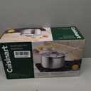 Cuisinart 4-Quart Skillet, Stainless Steel Cookware Multiclad Pro Triple Ply Saucepan w/Cover, MCP194-20N
