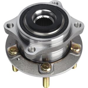 KUSATEC 513266 Front/Rear Wheel Bearing and Hub Assembly Compatible with 2007-2018 Hyundai Santa Fe,2007-2012 Veracruz,2011-2015 Kia Sorento, 5 Lug Bolts without ABS