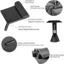 Tian qing Microfiber Towel Set, 2 Piece, Fast Drying, Soft Touch, Lightweight, Multiple Sizes for Beach, Camping,Gym, Hiking,Pool,YogaTravel (Dark Gray, Medium)