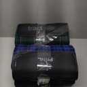 CROSSLAND Blanket 4 Pack Two Blue One Red One Green