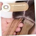 2rolls Easy Application Hair Wig Tape Yards Removable Adhesive for Women Hair Extensions Lace Front Wig (5x5cmx2pcs, Whitex2pcs)