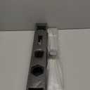 DLONE Linear Shower Drain, 24 Inch AISI 304 Stainless Steel Linear Drain, Brushed Nickel Shower Drain with 2-in-1 Tile Insert Panel & Adjustable Feet, Shower Floor Drain in Bathroom, Balcony etc