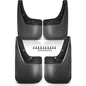 A-Premium Mud Flaps Compatible with GMC Sierra 1500, Sierra 2500 HD 3500 HD