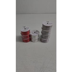 Floral Ribbons, Multicolor 38mmx6.4mm 9 Pack