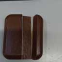 Smatdecis Couch Arm Tray Table Sofa Arm Clip, Armrest Tray Table Suitable for Home Drinks/Fast Food/Fruit Etc, Large Size Multi-Function Brown(Dual Phone/Tablet Holder) (13x9.4"(Upgrade), Brown)