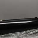 Mailboxes for Outside, Galvanized Steel Medium Black Metal Mailbox, 20 x 8.7 x 6.7 Inches