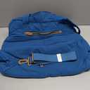 Pritent Travel Duffle Bag,Puffer Carry On Duffel Bag with Laptop Compartment Waterproof Overnight Weekender Bags for Women Large Hospital Tote Bags for Labor and Delivery (Large, Blue)