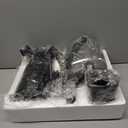 AMZCHEF Juicer Machines, 5.8" Extra Self-Feeding Cold Press Juicer for Whole Vegetable & Fruit, Juice Extractor Machine with Large Auger & Triple Strainers, Easy to Clean, High Juice Yield, Black