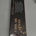 SKIMI Airflow Styler, Titanium Flat Iron Hair Straightener, Professional Curling Iron with Cooling Air Vents to Lock in Style, 5 Temps & Dual Voltage, Auto Off