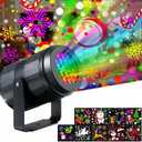 Christmas Projector Lights Indoor Outdoor, 16 Patterns Led Projector Light, Christmas Decorations Lighting for Xmas Holiday Party Carnival Wedding Garden Patio