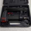 AEROPRO Tools 7116A 22 Gauge Air Stapler Pneumatic Staple Gun, 3/8 Inch Crown 1/4-Inch to 5/8-Inch Upholstery Stapler for Upholstering, Woodworking and DIY Projects