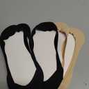 Women's Ultra Low Cut No Show Liner Invisible Socks for D'Orsay Pumps,US Shoe Size 5-10, 2pp&6pp